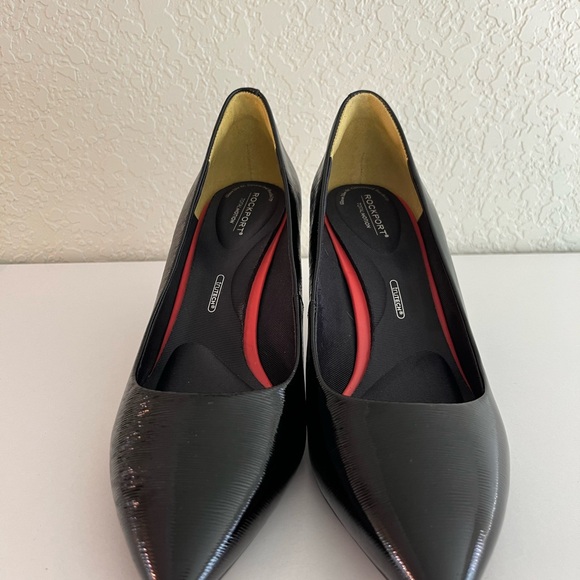 Rockport Total Motion Sheehan Black Patent Leather Pump 8.5 M NWOT - Picture 3 of 7